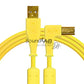 CHROMA CABLES USB-A TO USB-B ANGULO RECTO 1.5 METROS COLORES DJTECHTOOLS Amarillo CABLEADO