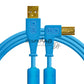 CHROMA CABLES USB-A TO USB-B ANGULO RECTO 1.5 METROS COLORES DJTECHTOOLS Azul CABLEADO