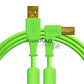 CHROMA CABLES USB-A TO USB-B ANGULO RECTO 1.5 METROS COLORES DJTECHTOOLS Verde CABLEADO